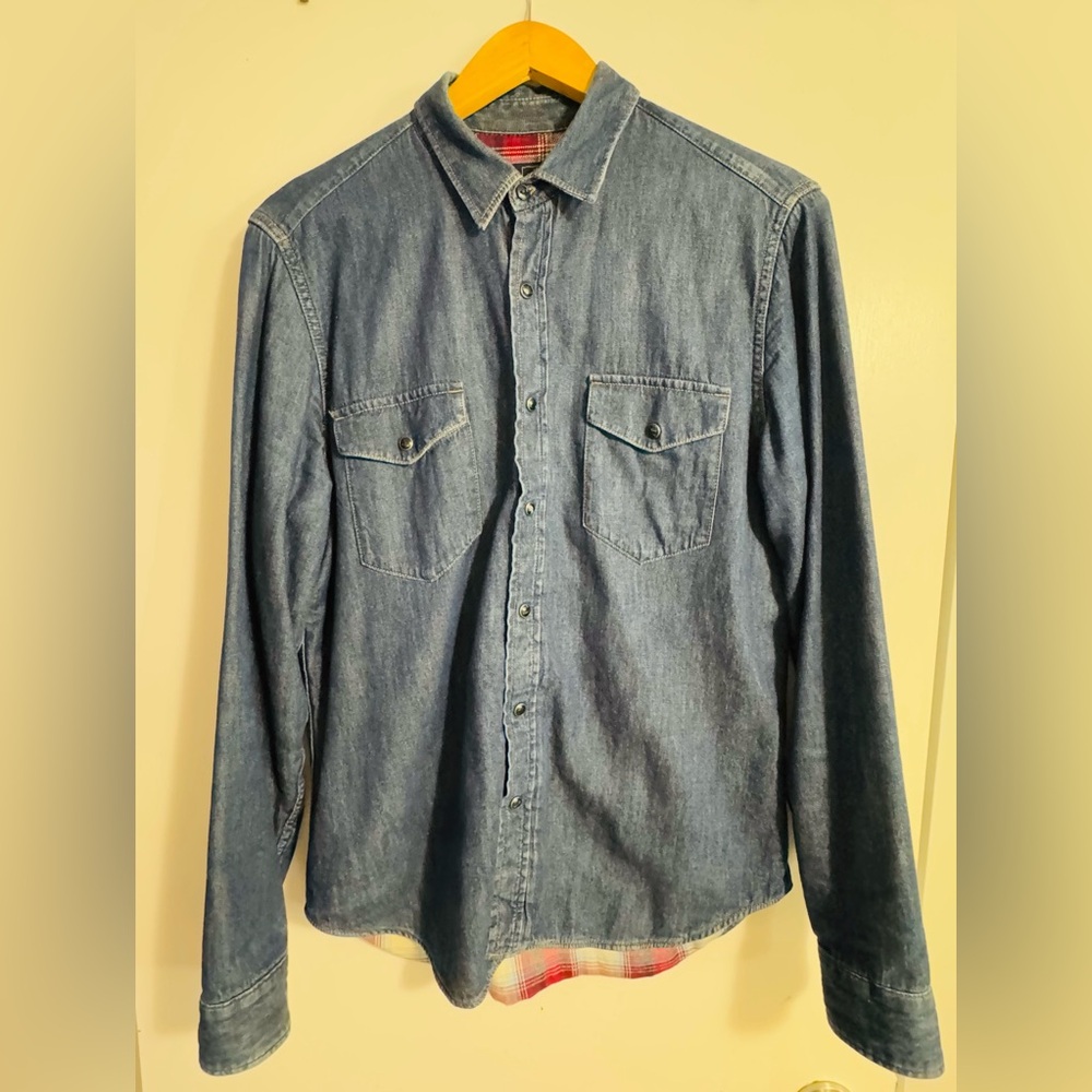 GAP Men’s Denim Lined Shirt Pendleton Limited Edition Size Medium